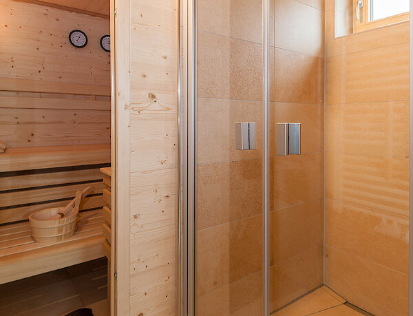 Sauna - Luxus-Chalets Bodenmais